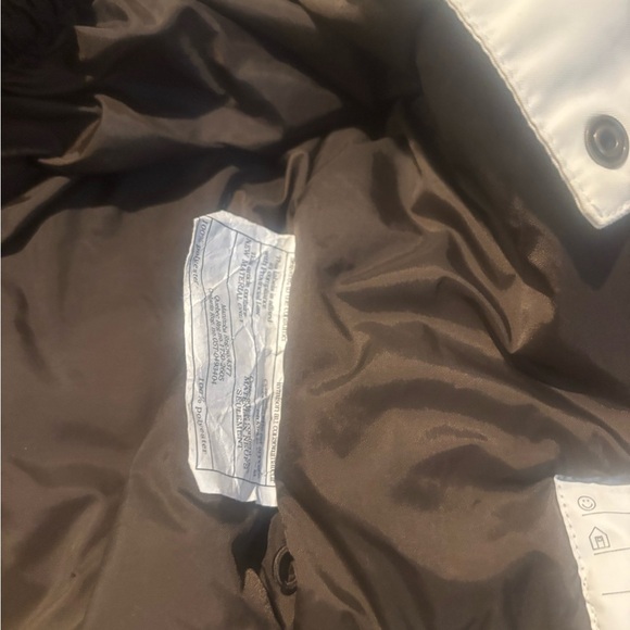 Orage Kids Puffer Jacket - Cream and Brown Size 14. Great condition! - Picture 9 of 16